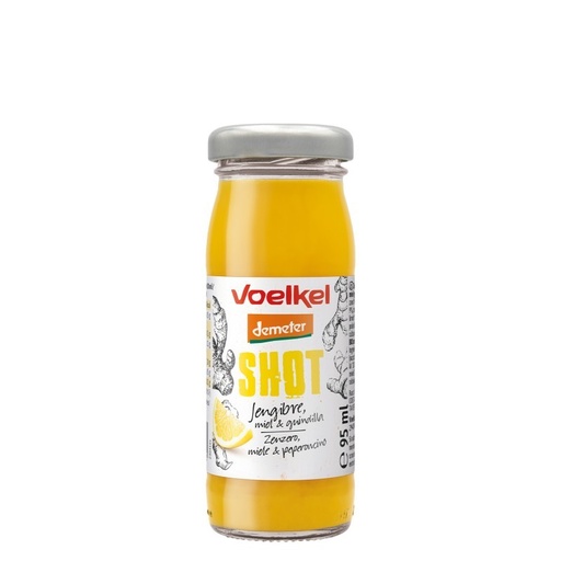 [30028] SHOT DE JENGIBRE, MIEL Y LIMÓN 95 ML VOELKEL