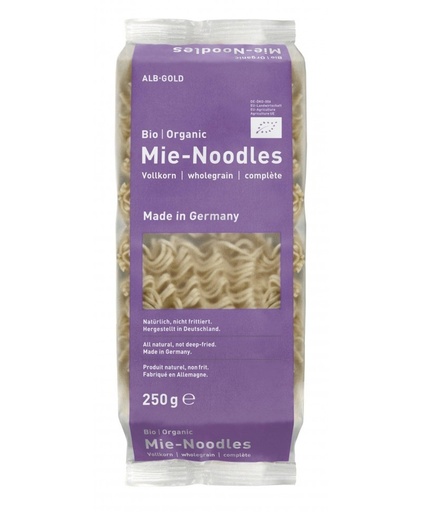[16730] NOODLES SEMOLA DE TRIGO INTEGRAL 250GR ALB GOLD