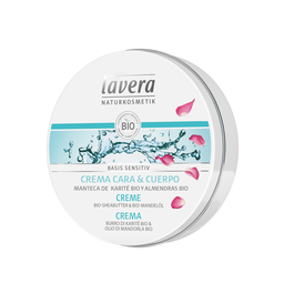 CREMA CARA CUERPO SENSITIVE 150ML LAVERA