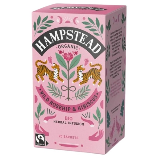 [28793] INFUSIÓN ROSA E HIBISCO 20UD 30G HAMPSTEAD