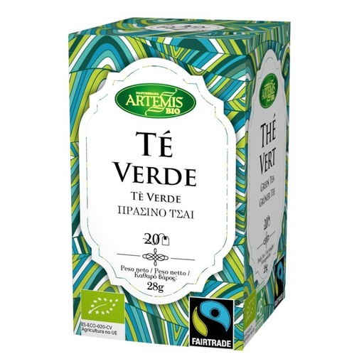 [2183] TÉ VERDE 20UD 28G ARTEMIS