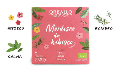 [19287] INFUSIÓN MORDISCO DE HIBISCO 12UD ORBALLO
