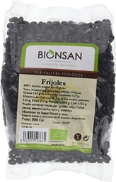 FRIJOLES ALUBIAS NEGRAS 500G BIONSAN