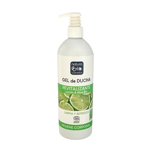 [21562] GEL DUCHA REVITALIZANTE LIMÓN & ALOE BIO 740ML NATURABIO