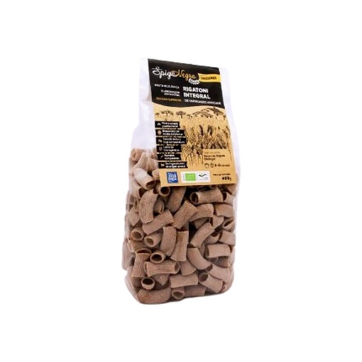 [15981] RIGATONI TRIGO INTEGRAL 400G SPIGA NEGRA
