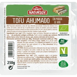TOFU AHUMADO 250G NATURSOY