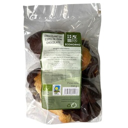CROISSANTS DE ESPELTA CON CHOCOLATE 350G ECOHORNO