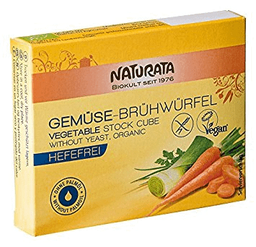 CUBITOS CALDO VEGETAL SIN LEVADURA 72G NATURATA