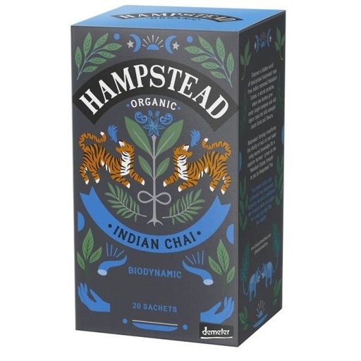 [28789] TÉ INDIAN CHAI 20UD 40g HAMPSTEAD