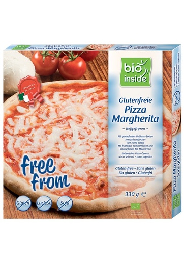 [17872] PIZZA MARGARITA S/GLUTEN 330G (C) BIO INSIDE