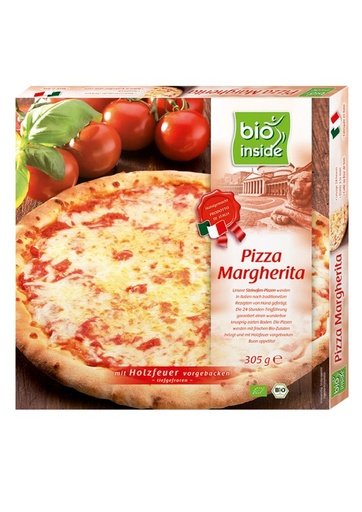 [17996] PIZZA MARGARITA 305G (C) BIO INSIDE