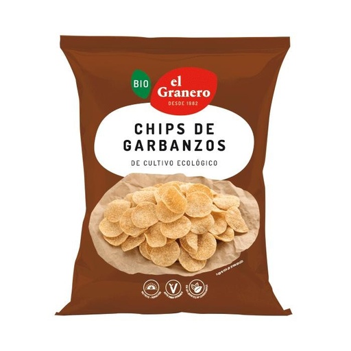 [13767] CHIPS GARBANZOS 80G EL GRANERO