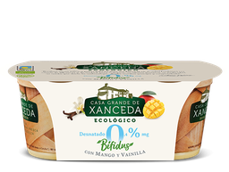 YOGUR BIFIDUS 0% MANGO Y VAINILLA 2X125G CASA XANCEDA