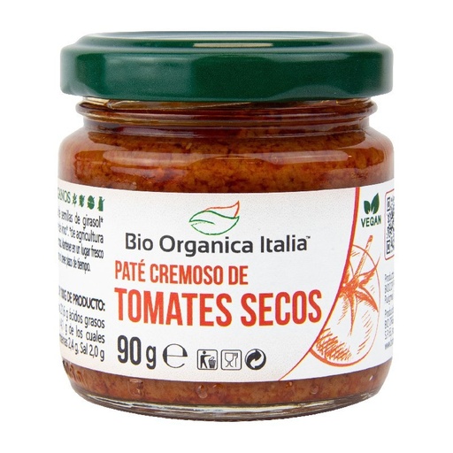 [22418] PATÉ TOMATE SECO 100G BIO ORGANICA ITALIA