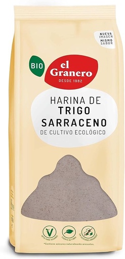 [28904] HARINA DE TRIGO SARRACENO 1KG EL GRANERO INTEGRAL