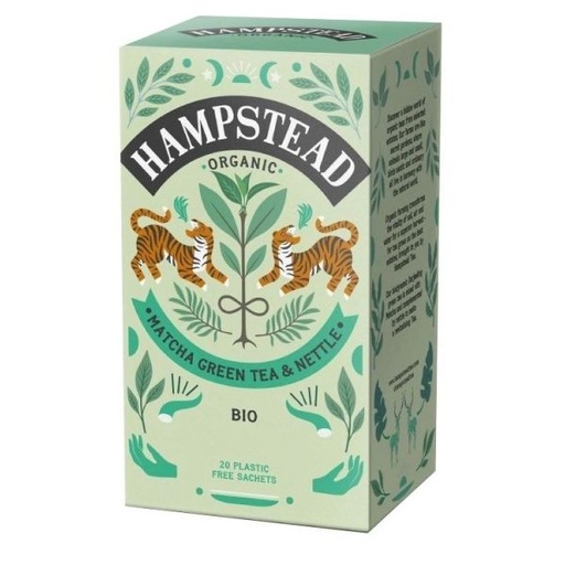 [28786] TÉ VERDE, MATCHA Y ORTIGA 20UD 20G HAMPSTEAD