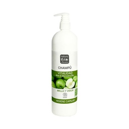 CHAMPÚ VITALIDAD ALOE VERA & MANZANA 740ML NATURABIO