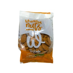 ALMENDRA TOSTADA CON PIEL 100G WAMBA NUTS