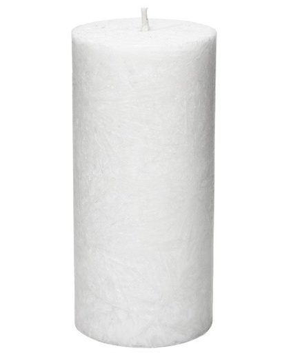 [3243] VELA PILAR BLANCO  LA RUEDA NATURAL