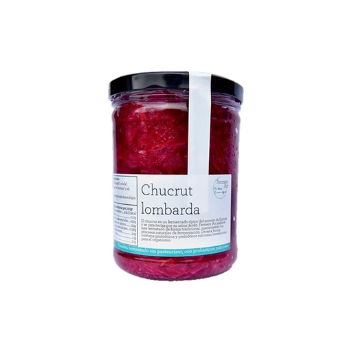 [23692] CHUCRUT LOMBARDA 400G FERMENT ART