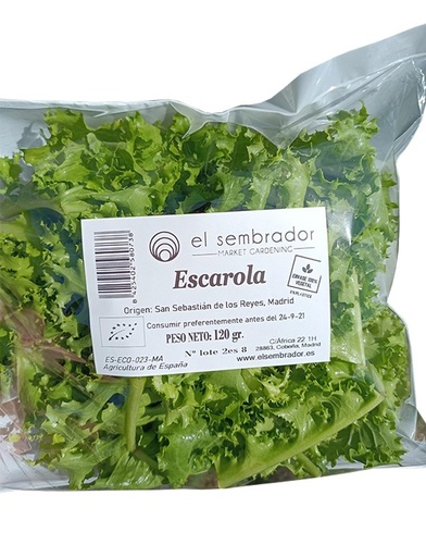 [22474] BOLSA DE ESCAROLA 120G EL JARDÍN DE SANSE