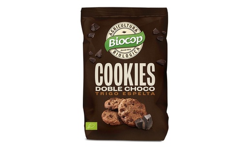 [29121] COOKIES TRIGO ESPELTA DOBLE CHOCO 200G BIOCOP