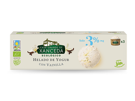 [16228] HELADO YOGUR VAINILLA 3X100ML CASA XANCEDA