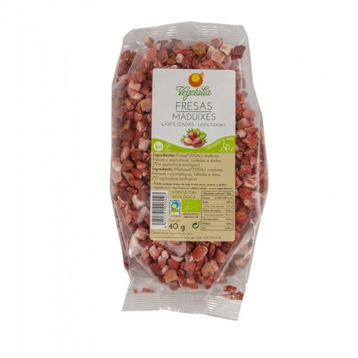 [7510] FRESAS LIOFILIZADAS 40G VEGETALIA