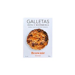 GALLETAS AVENA BROWNIE 8UD 180G SIERRA ECO FOODS
