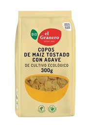 COPOS DE MAÍZ TOSTADOS CON AGAVE 300G EL GRANERO