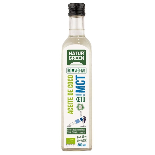 [22087] ACEITE DE COCO MCT BIO 500ML NATURGREEN