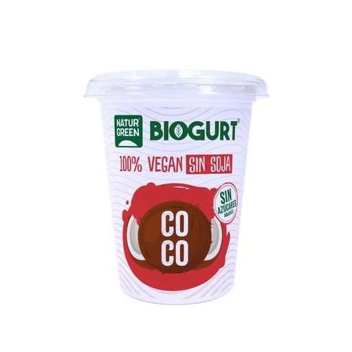 [18439] YOGUR COCO NATURAL BIOGURT 400G NATURGREEN
