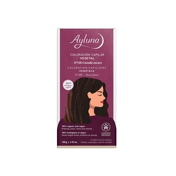 COLORANTE VEGETAL 100 CASTAÑO OSCURO 100G AYLUNA