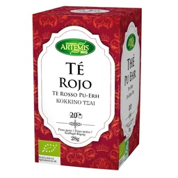 TÉ ROJO PU-ERH 20UD 28G ARTEMIS