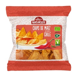 CHIPS MAÍZ CHILI 75G NATURSOY