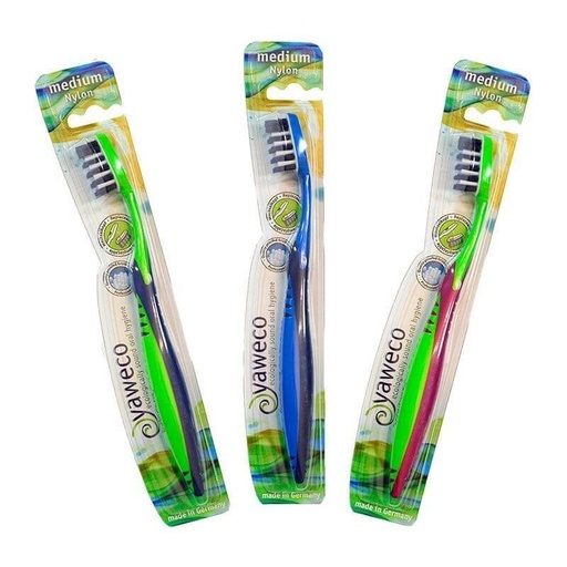 [16102] CEPILLO DENTAL NYLON MEDIO YAWECO
