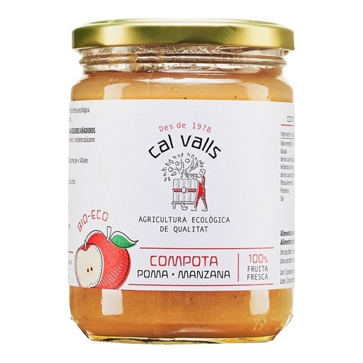 [8730] COMPOTA DE MANZANA 400G CALVALLS