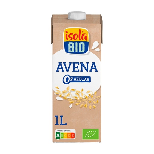 [30181] BEBIDA DE AVENA 0% AZUCAR 1L ISOLA BIO