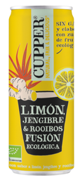 BEBIDA DE JENGIBRE LIMÓN Y ROOIBOS 250 ML CUPPER