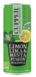 BEBIDA DE MENTA LIMÓN Y LIMA 250 ML CUPPER