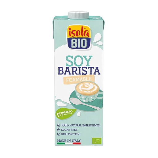 [30223] BEBIDA DE SOJA BARISTA 1L ISOLA BIO