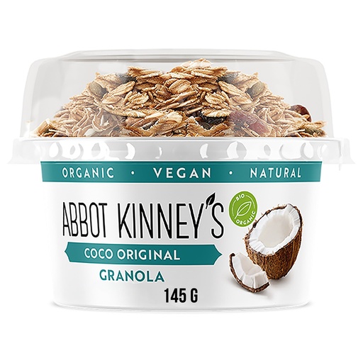 [30256] POSTRE DE COCO CON GRANOLA 145G ABBOT KINNEYS
