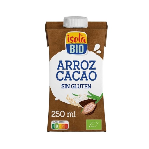 [30200] BEBIDA ARROZ CACAO 250ML ISOLA BIO