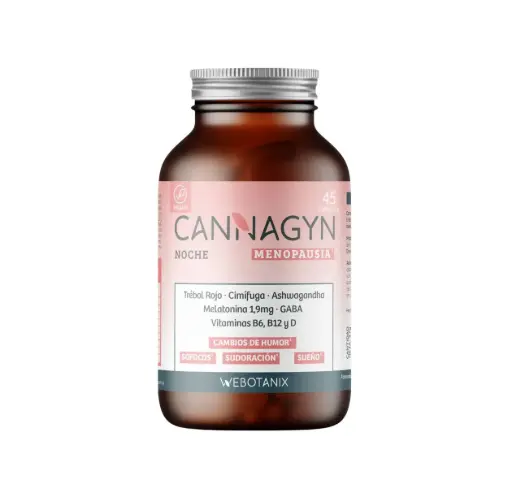 [30168] CANNAGYN MENOPAUSIA NOCHE 45 CÁPSULAS WEBOTANIX