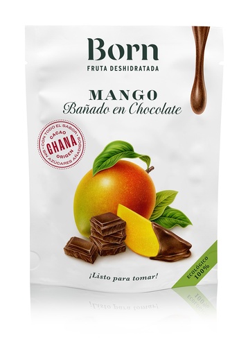 [30404] MANGO DESHIDRATADO CON CHOCOLATE 40G BORN