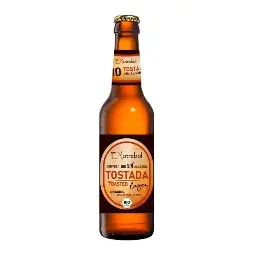 CERVEZA SIN ALCOHOL TOSTADA PREMIUM BIO 330ML EKOTREBOL