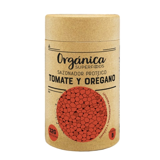 [000184] SAZONADOR PROTEICO TOMATE Y OREGANO 50G ORGANICA SUPERFOOD