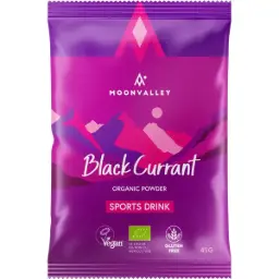 BEBIDA DEPORTIVA EN POLVO GROSELLAS NEGRAS 45G MOONVALLEY