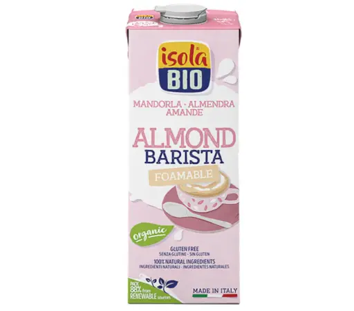 [30597] BEBIDA DE ALMENDRAS BARISTA 1L ISOLA BIO