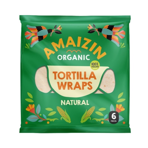 [30683] TORTILLA WRAP 6UD 240G AMAIZIN 